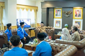 Pemprov Lampung Sambut Gagasan PMII untuk Penguatan Pendidikan dan Pembangunan Daerah